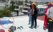 Muere hombre tras recibir descarga eléctrica en techo de iglesia en Monterrey
