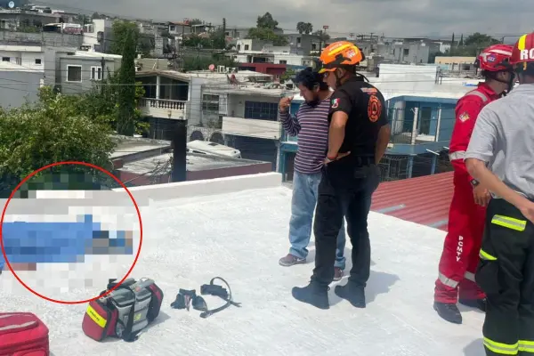 Muere hombre tras recibir descarga eléctrica en techo de iglesia en Monterrey