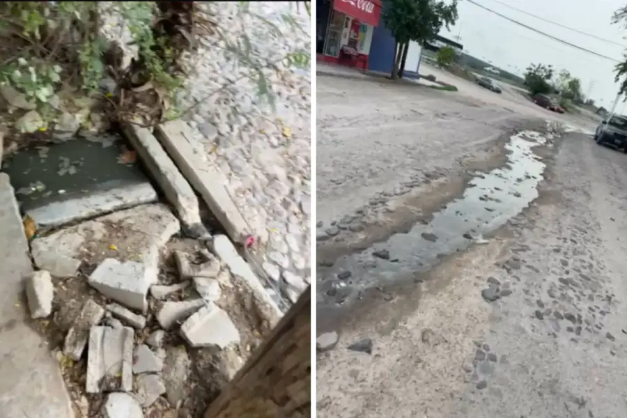 Vecinos de la colonia 8 de Octubre denuncian 4 años de derrame de aguas negras