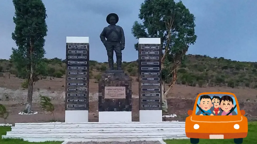 Esta es la distancia entre Durango y San Juan del Río, famoso por ser cuna de Pancho Villa