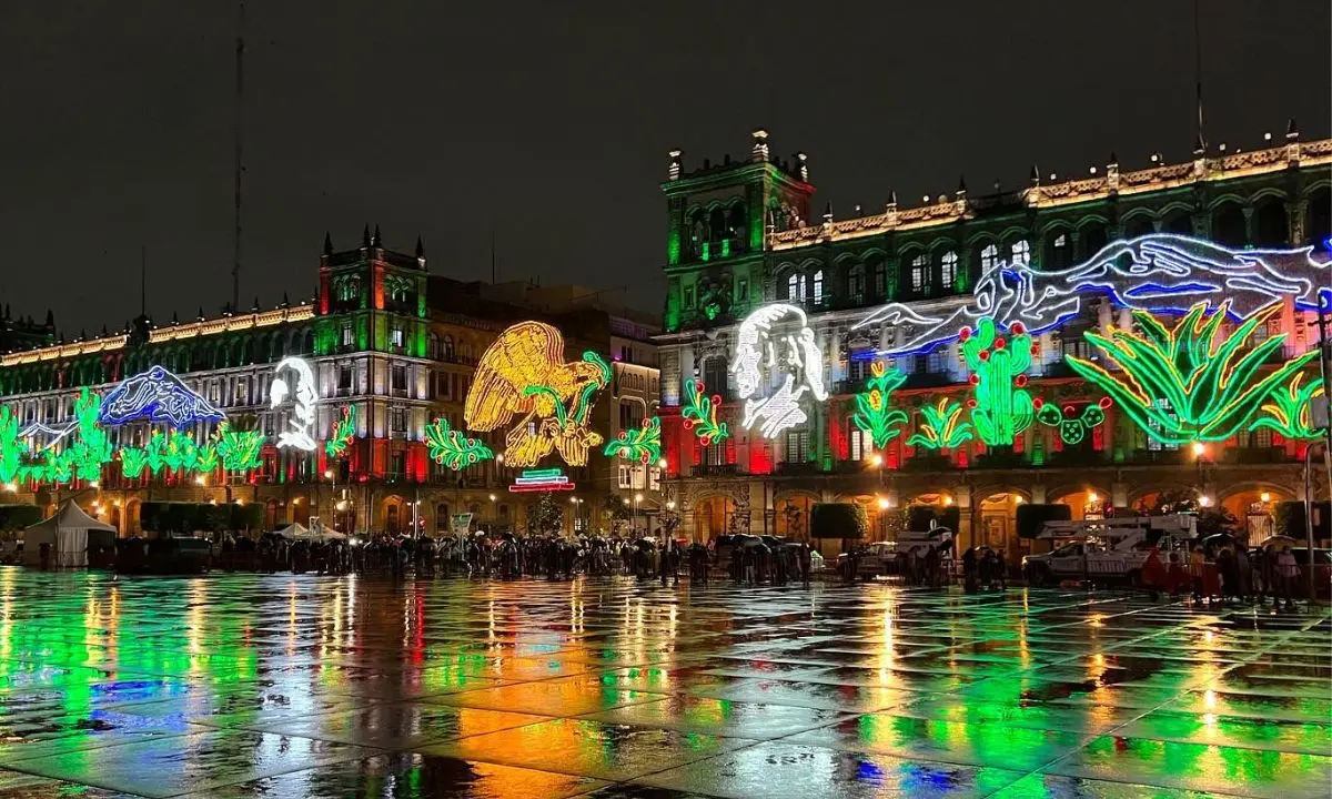 Zócalo capitalino Foto: Jefatura de Gobierno de la CDMX