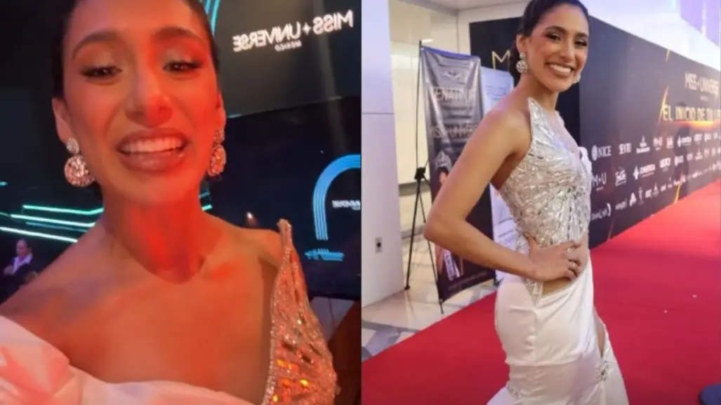 Clavadista paceña Gaby Agúndez fue jurado en Miss Universe México