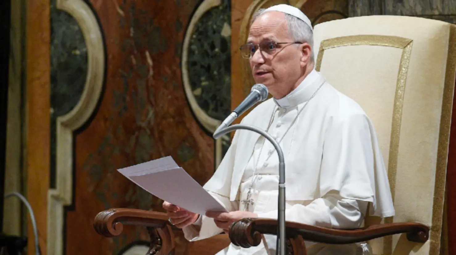 El papa León XIV celebra su cumpleaños 70 por primera vez como pontífice. Foto: EFE