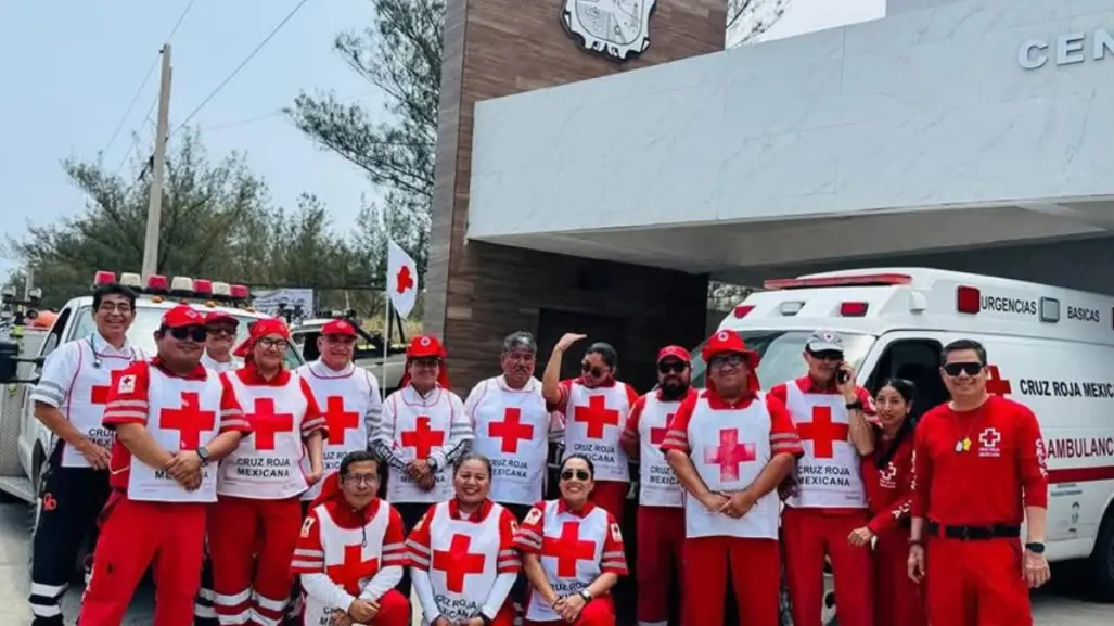 Por la crisis y el abandono delegación estatal de Cruz Roja asume control en el sur de Tamaulipas