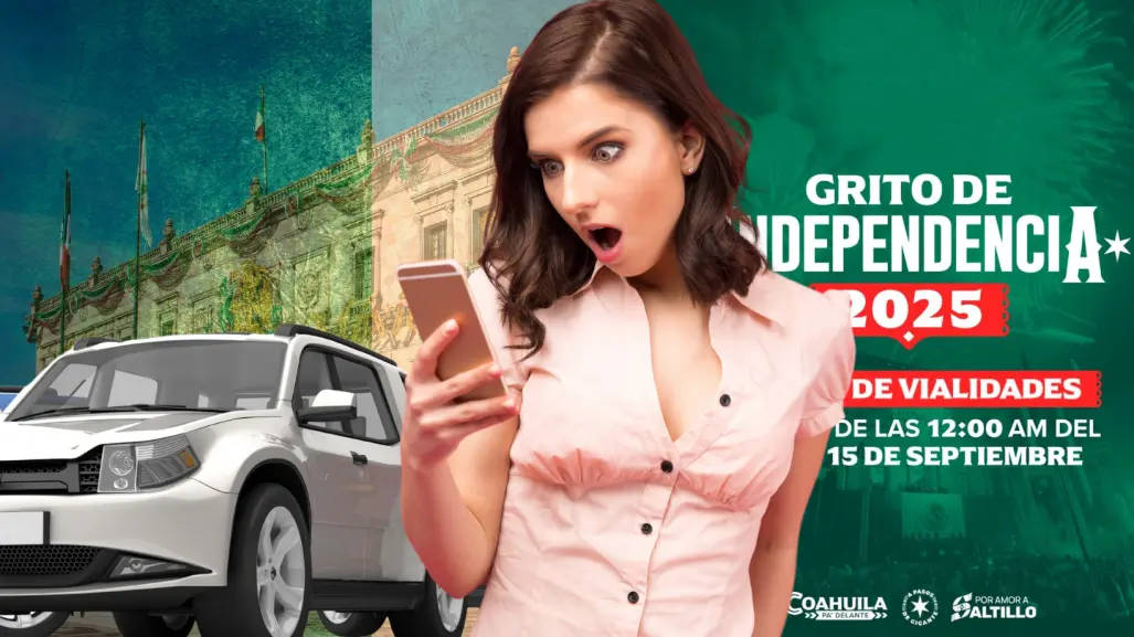 Grito de Independencia 2025: Gobierno de Coahuila anuncia cierres viales el 15 de septiembre