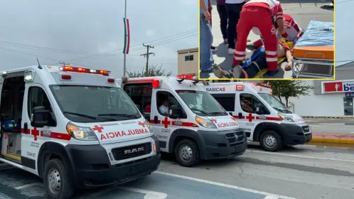 Saltillo: Joven cae de camioneta y amigos lo abandonan herido