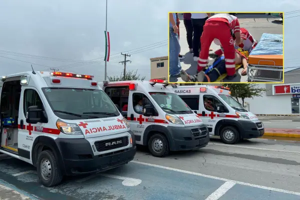 Saltillo: Joven cae de camioneta y amigos lo abandonan herido