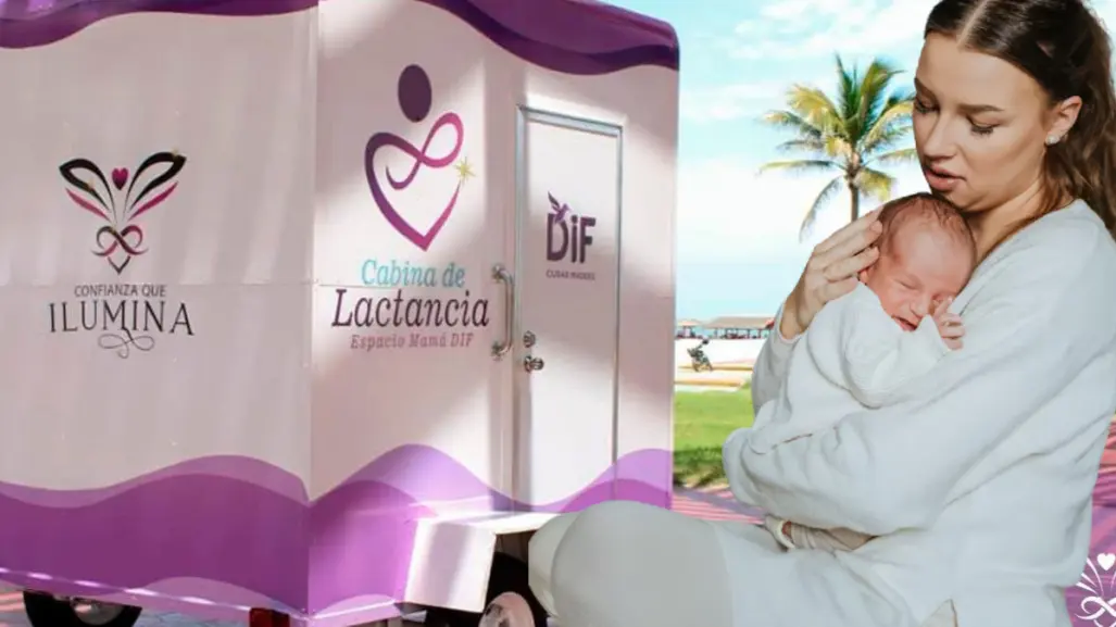 Instalan Cabina de Lactancia en Playa Miramar de Ciudad Madero