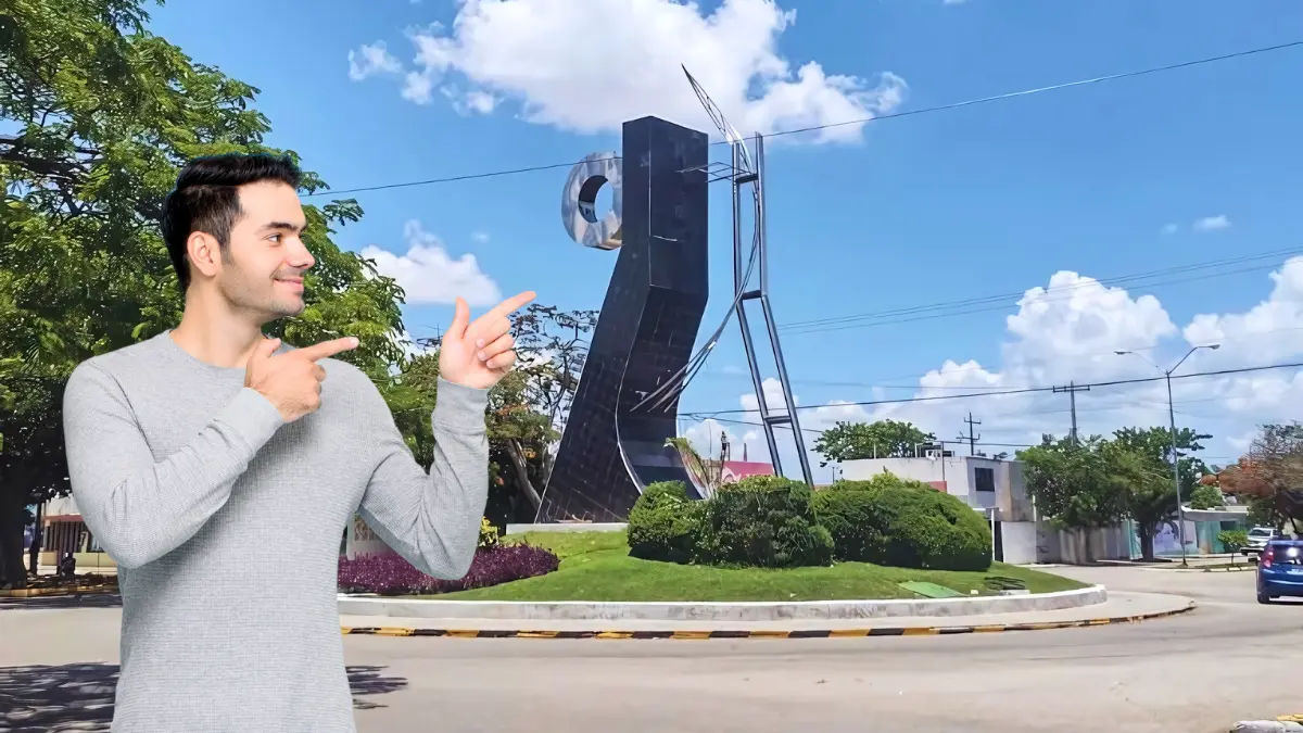 Este monumento es considerado uno de los más raros de Mérida Foto: Cortesía