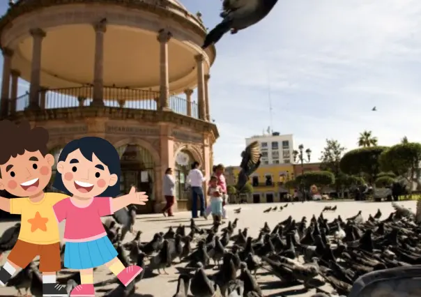La costumbre de Durango que les gusta realizar a los niños cuando visitan la plaza de Armas