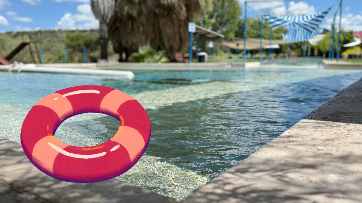 Las aguas termales de este balneario tiene propiedades curativas. Foto: Jesús Carrillo.