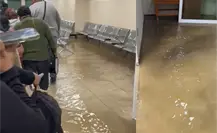 VIDEO | Se inunda Clínica 53 del IMSS en Los Reyes La Paz; Zoé Robledo niega afectaciones graves