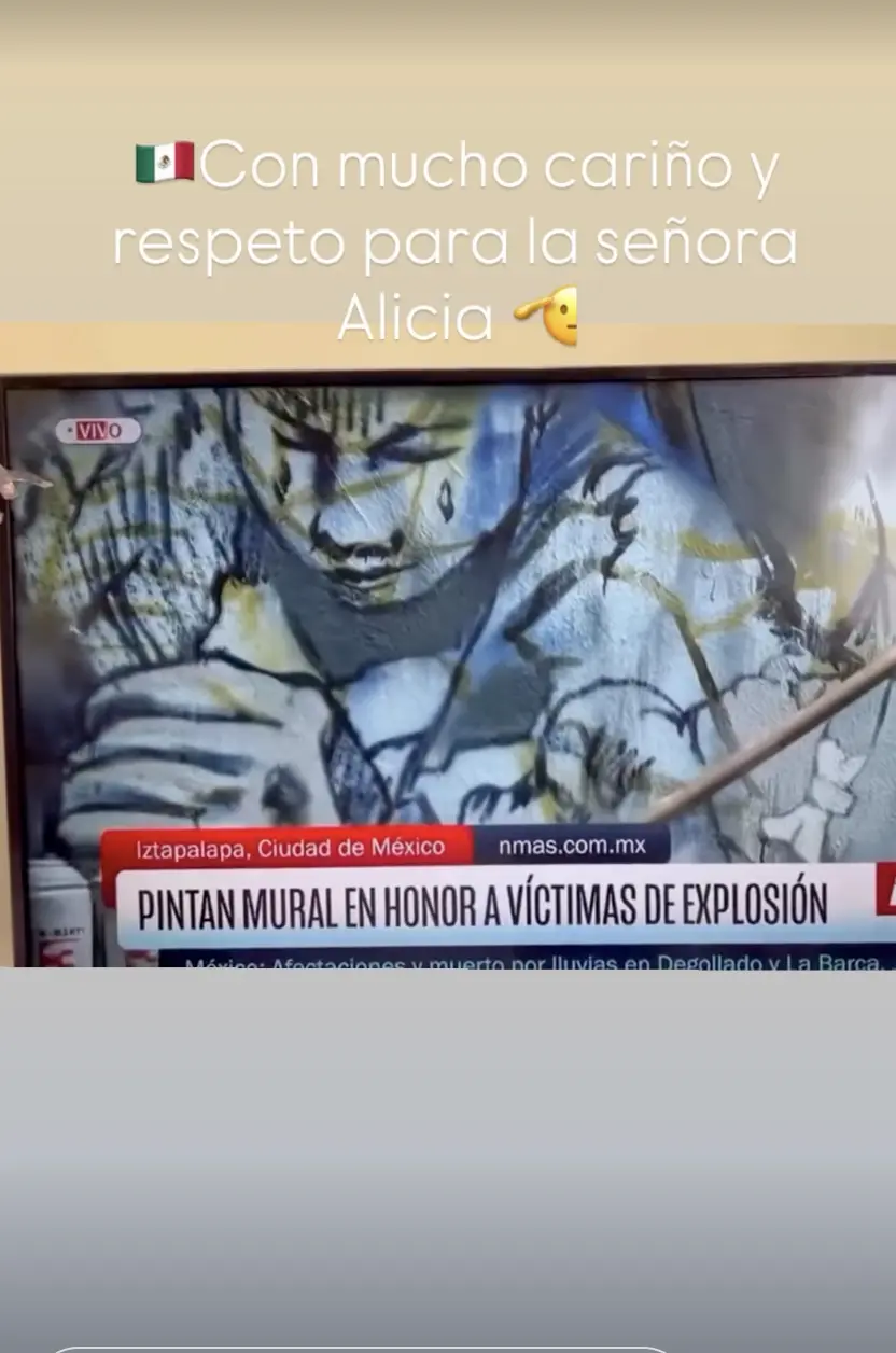 Mural de Alicia Matías Teodoro. Foto: IG @snoke.snoke