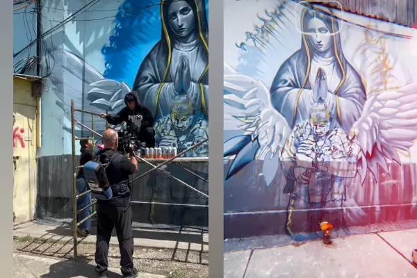 Homenajean a Abuelita Heroína en bajo puente de Santa Marta