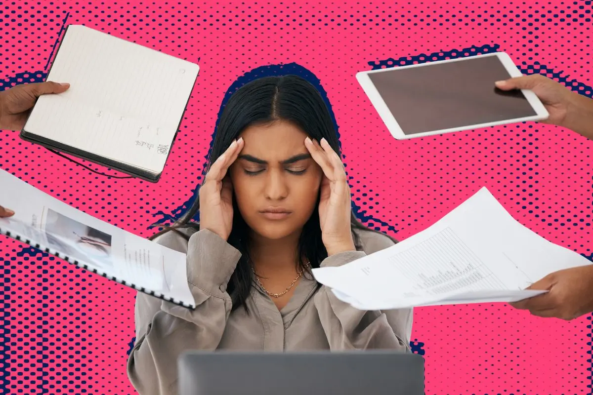 El burnout, conocido como síndrome de agotamiento laboral, se ha convertido en un fenómeno creciente entre los jóvenes de Nuevo León. Foto: CANVA