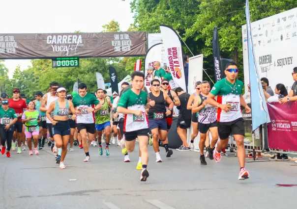 El Paseo de Montejo en Mérida se engalana con la carrera YucaFit & Sejuvey 2025