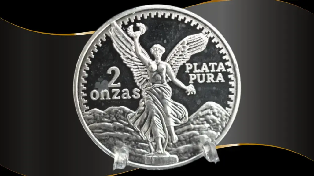 Este es el valor actual de la moneda Onza de Plata del Ángel de la Independencia