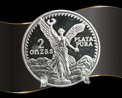 Este es el valor actual de la moneda Onza de Plata del Ángel de la Independencia