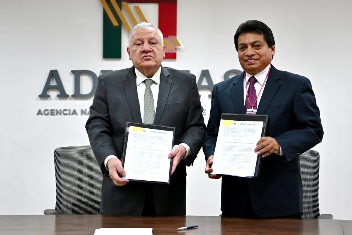 El acuerdo permitirá que estudiantes se vinculen directamente con uno de los sectores estratégicos más importantes para el país: el comercio exterior y la seguridad fronteriza. Foto: Universidad Tecnológica de Nuevo Laredo