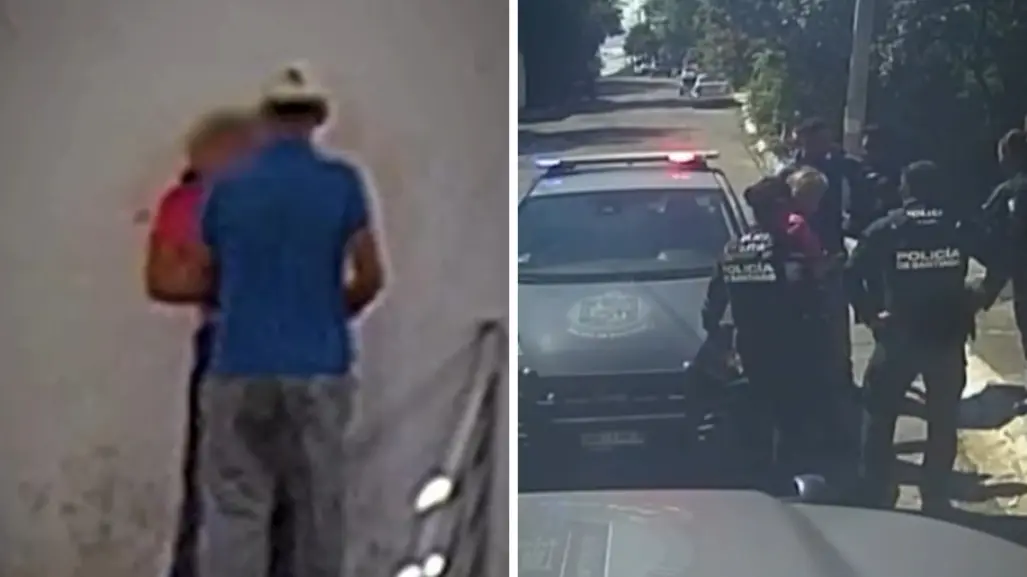 ¡Lo atraparon! Cámaras en Santiago detectan agresión y logran detener a hombre