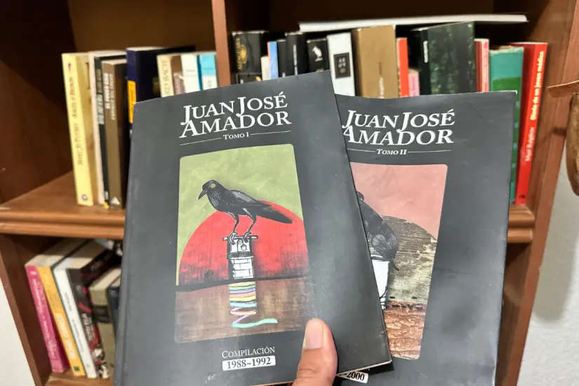 En sus libros contaba su vida | Foto: Juan José Amador