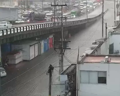 FOTOS | Lluvias en Edomex dejan a La Paz bajo el agua, cientos de afectados y caos vial