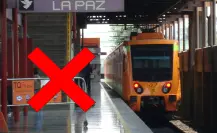 Línea A del Metro: suspendido tramo por lluvias; dan apoyo con RTP