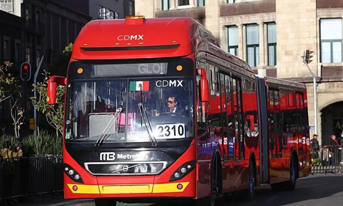 Metrobús CDMX. Foto: Mexico City