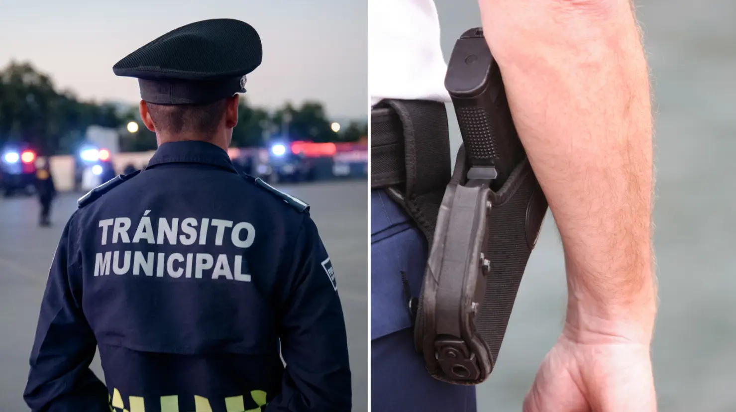 ¿Qué implicaría que los agentes de tránsito porten armas en Torreón? Foto: Canva.