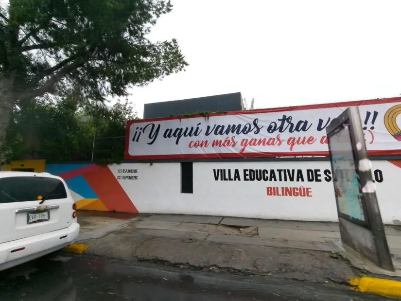 Registran megapuente no autorizado en escuelas de Saltillo / Foto: Marco Juárez 