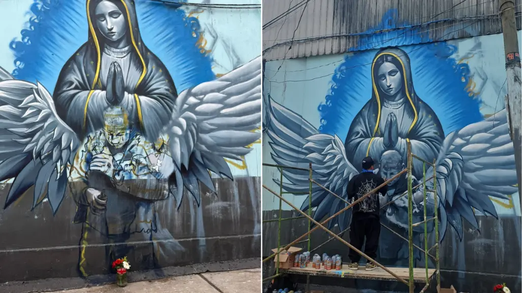 Rinden homenaje con mural a Alicia Matías, la "abuelita heroína" de Iztapalapa