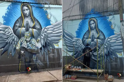 Rinden homenaje con mural a Alicia Matías, la "abuelita heroína" de Iztapalapa
