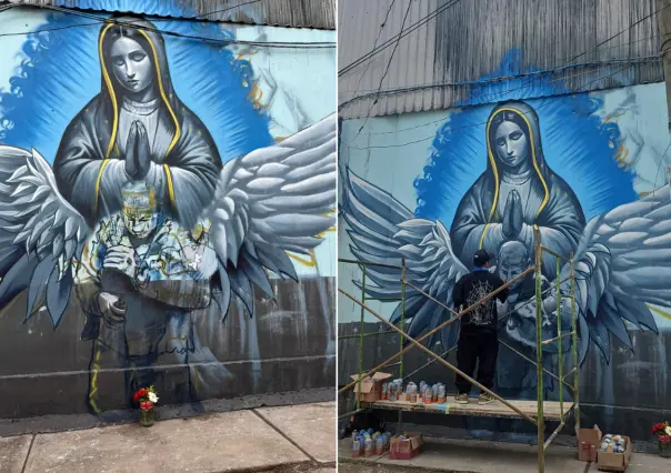 Rinden homenaje con mural a Alicia Matías, la "abuelita heroína" de Iztapalapa