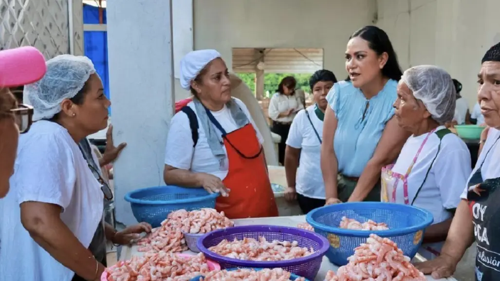Esto hizo la Secretaria del Bienestar Federal en la despicadora en Tampico