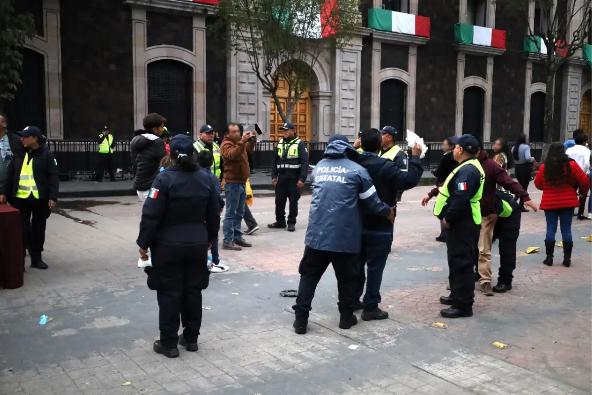 Despliegue de seguridad por fiestas patrias en Edomex.  Foto: X (@SS_Edomex)