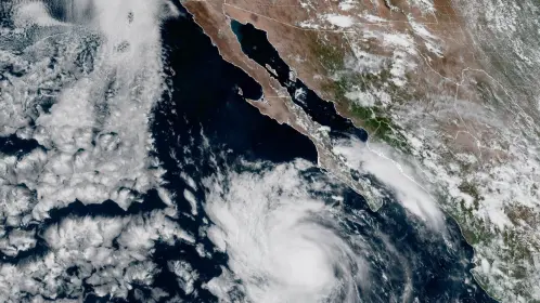 Tormenta Tropical Mario traerá fuertes lluvias y vientos, ¿a qué estados afectará?