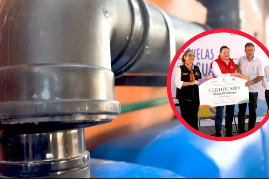 7 escuelas en Durango serán beneficiadas con sistemas de captación de agua pluvial