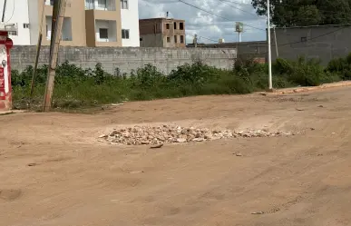 La colonia de Durango que es utilizada como tiradero de escombro