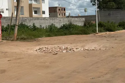 La colonia de Durango que es utilizada como tiradero de escombro La colonia de Durango que es utilizada como tiradero de escombro
