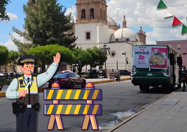 ¿Cuáles calles se cerrarán por el Grito de Independencia en Durango?