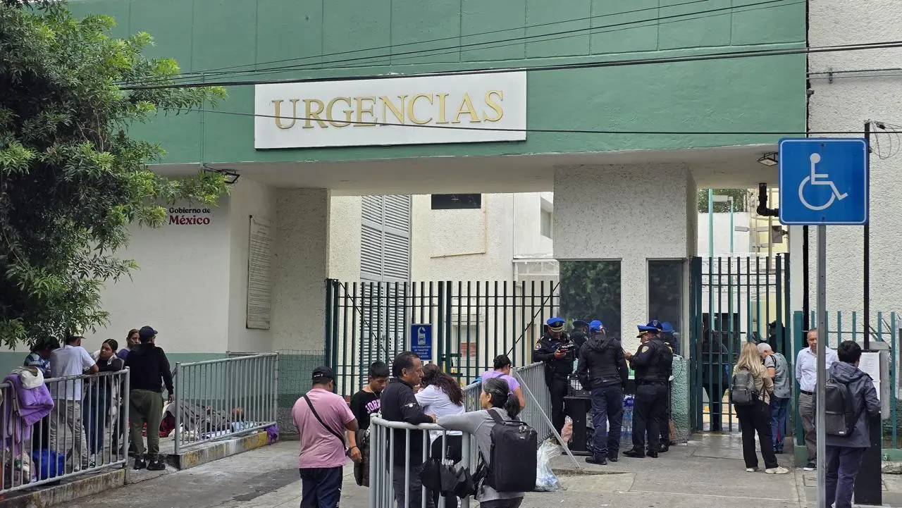 Hospital donde hay varios afectados tras explosión. Foto: Mario Flores