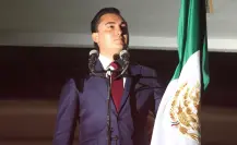 Manuel Guerra encabeza Grito de la Independencia en García ante más de 25 mil asistentes