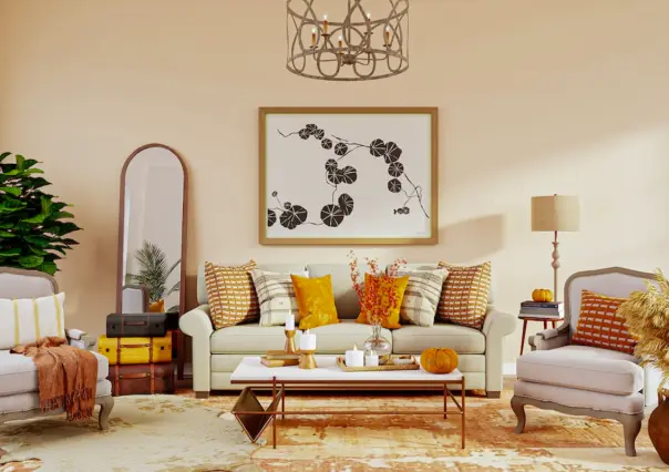 5 recomendaciones de decoración para tu hogar y convertirlo en un espacio acogedor en otoño