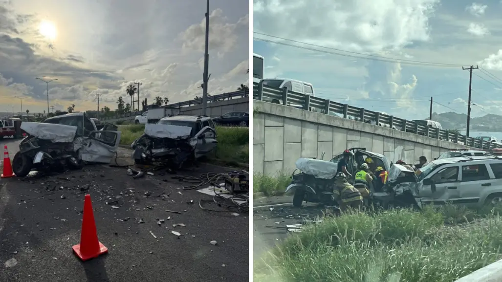 Accidente en el corredor turístico de Los Cabos cobra la vida de 3 personas y deja 3 lesionados
