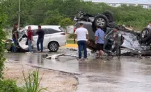 Tragedia en Cancún por un accidente que dejó 5 personas sin vida