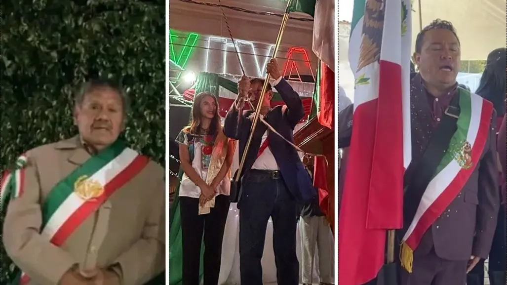 Presidentes municipales y un auxiliar portaron la banda presidencial en Puebla