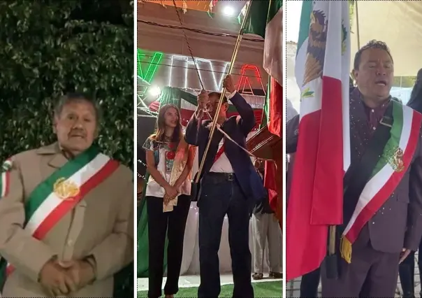 Presidentes municipales y un auxiliar portaron la banda presidencial en Puebla