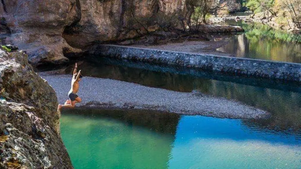 El increíble Charco Azul de Durango y la forma de llegar por carretera desde la capital