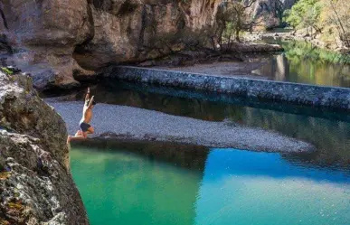 El increíble Charco Azul de Durango y la forma de llegar por carretera desde la capital