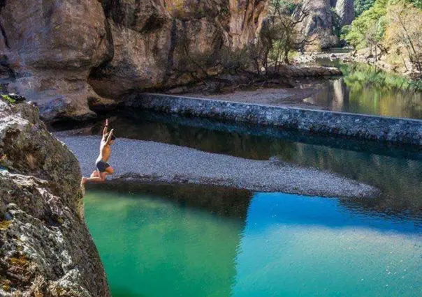 El increíble Charco Azul de Durango y la forma de llegar por carretera desde la capital